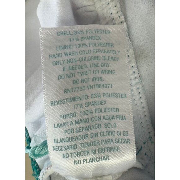 Kona Sol High Coverage Multicolored One Piece Women's Swimsuit Size S - Picture 11 of 11